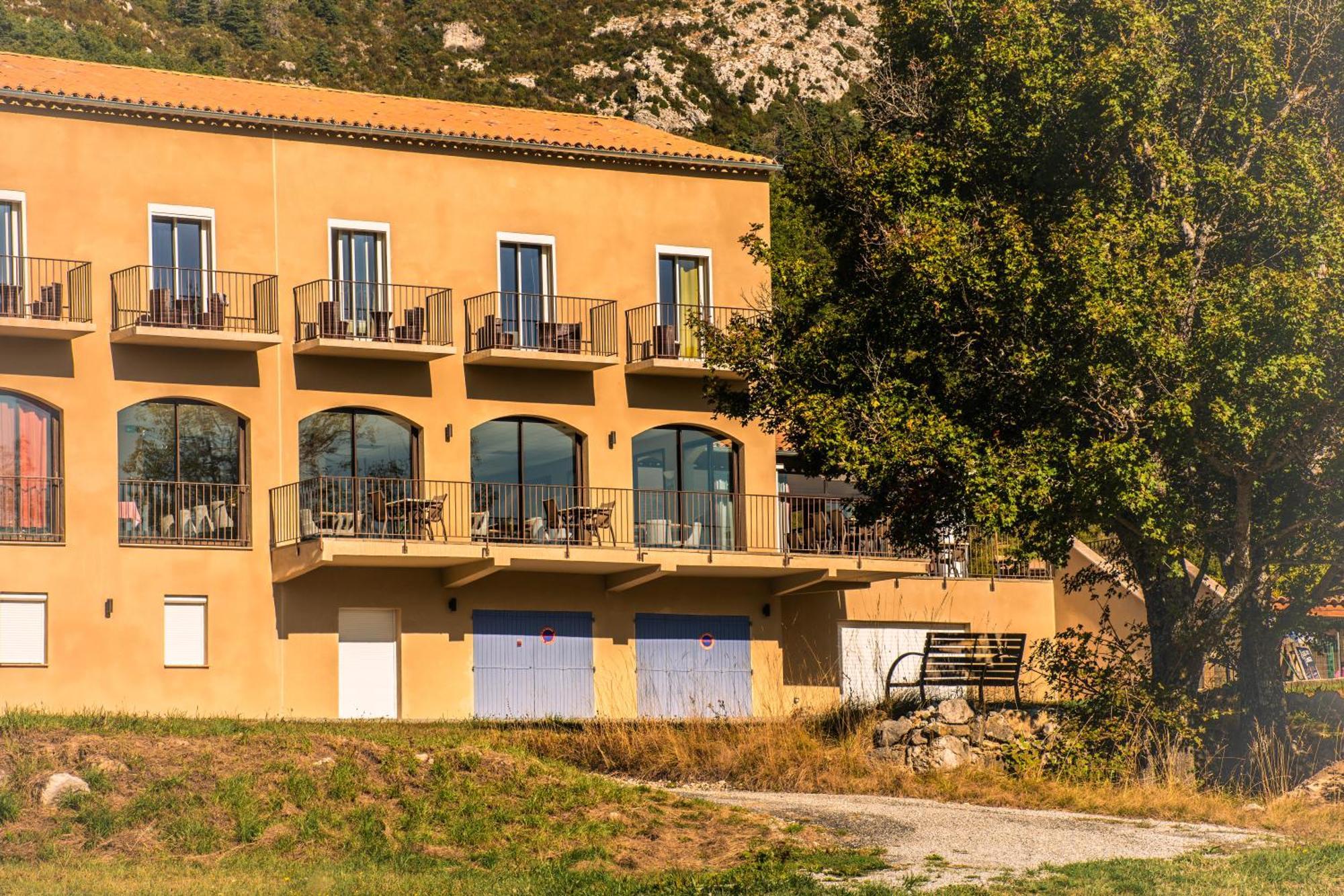 Hotel Le Panoramic - Votre Hotel Au Coeur Des Gorges Du Verdon La Palud-sur-Verdon Exterior foto