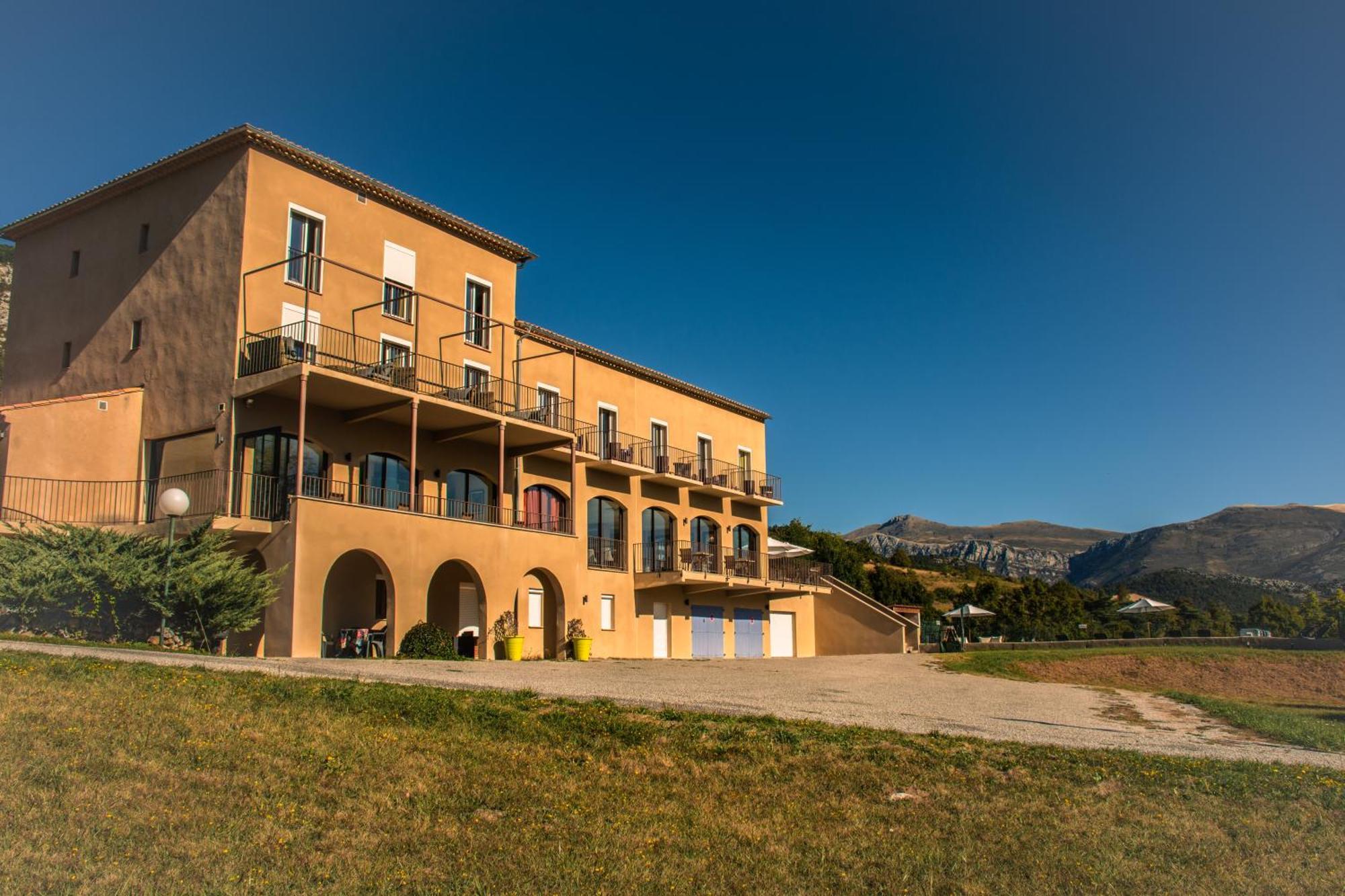 Hotel Le Panoramic - Votre Hotel Au Coeur Des Gorges Du Verdon La Palud-sur-Verdon Exterior foto